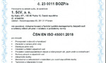 ČSN EN ISO 45001:2018
