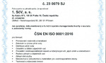 ČSN EN ISO 9001:2016